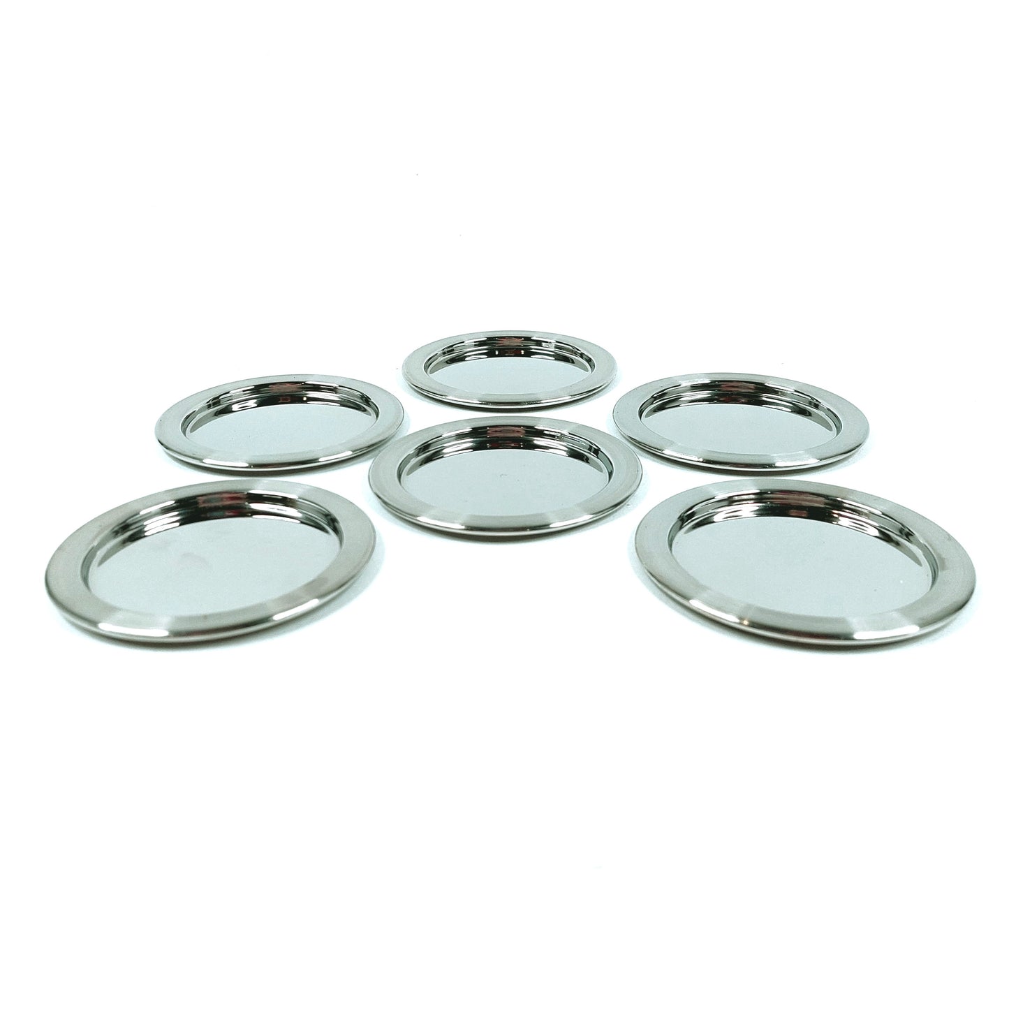 Iittala Sarpaneva Steel lasinaluset 6 kpl