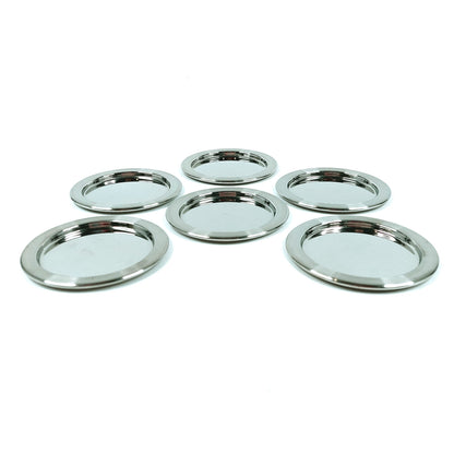 Iittala Sarpaneva Steel lasinaluset 6 kpl