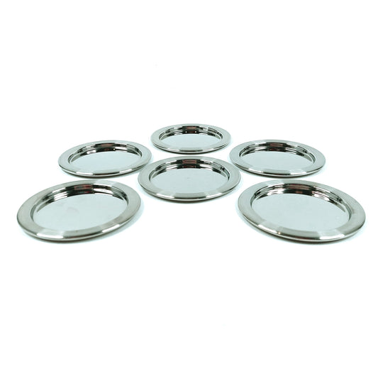 Iittala Sarpaneva Steel lasinaluset 6 kpl