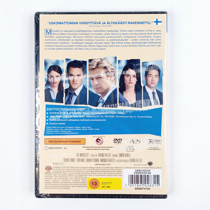 Mentalist Ensimmäinen tuotantokausi 6 kpl DVD