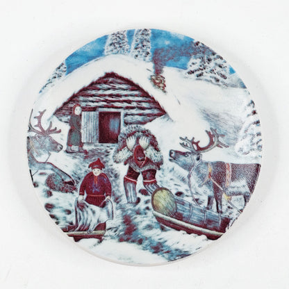 Arabia seinälautanen no. 11 Suurikokoinen mies