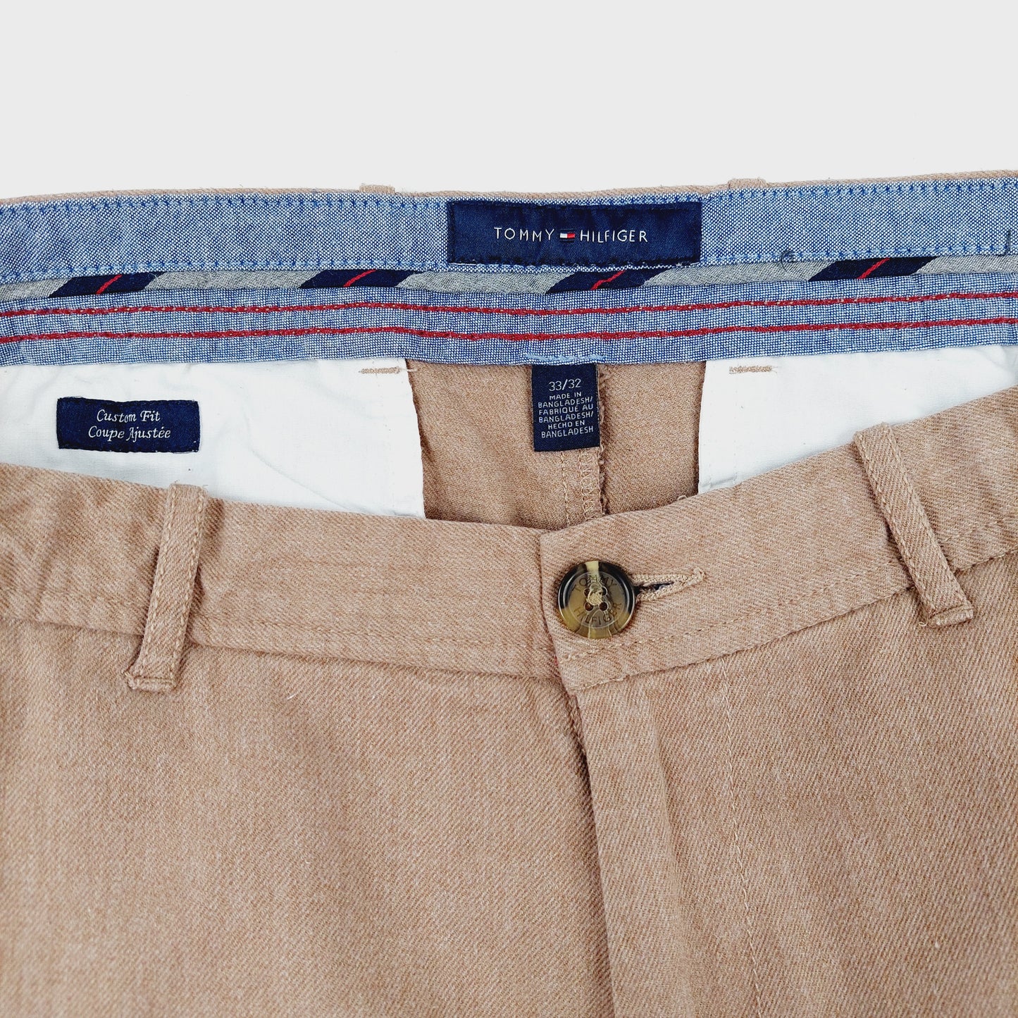 Tommy Hilfiger Custom Fit housut koko 33/32"