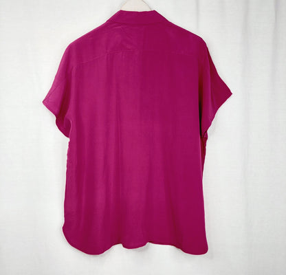 Tommy Bahama lyhythihainen silkkipusero koko L