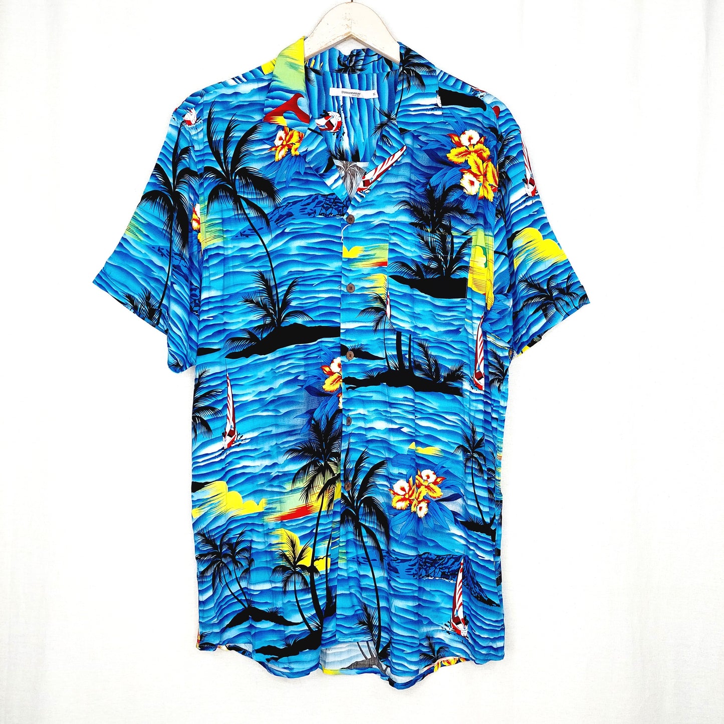 Dressmann Havaiji-paita koko XL