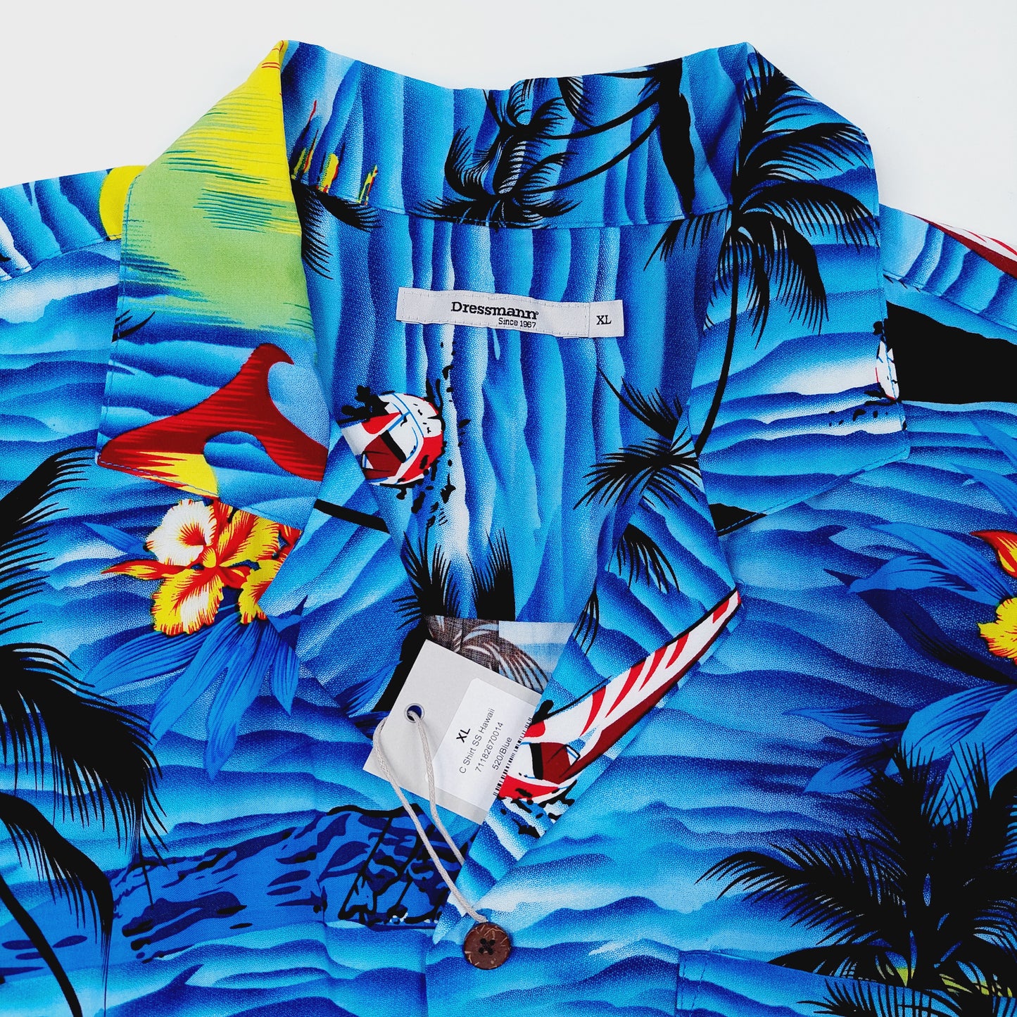 Dressmann Havaiji-paita koko XL