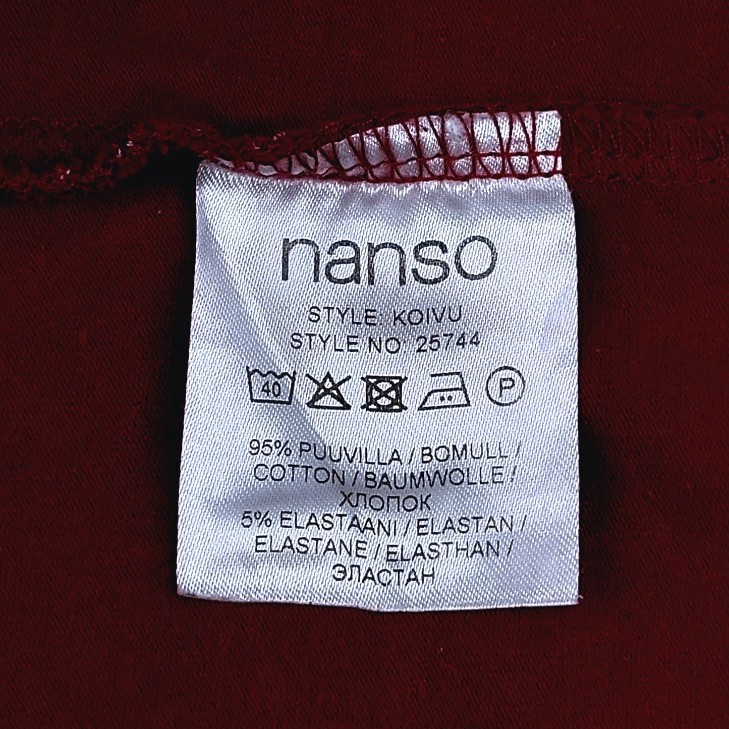 Nanso Koivu trikoomekko koko XL