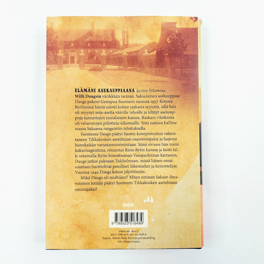 Matti Blomqvist: Elämäni asekauppiaana