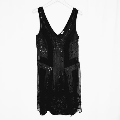 Belle by Oasis silkkisekoitejuhlamekko koko 38