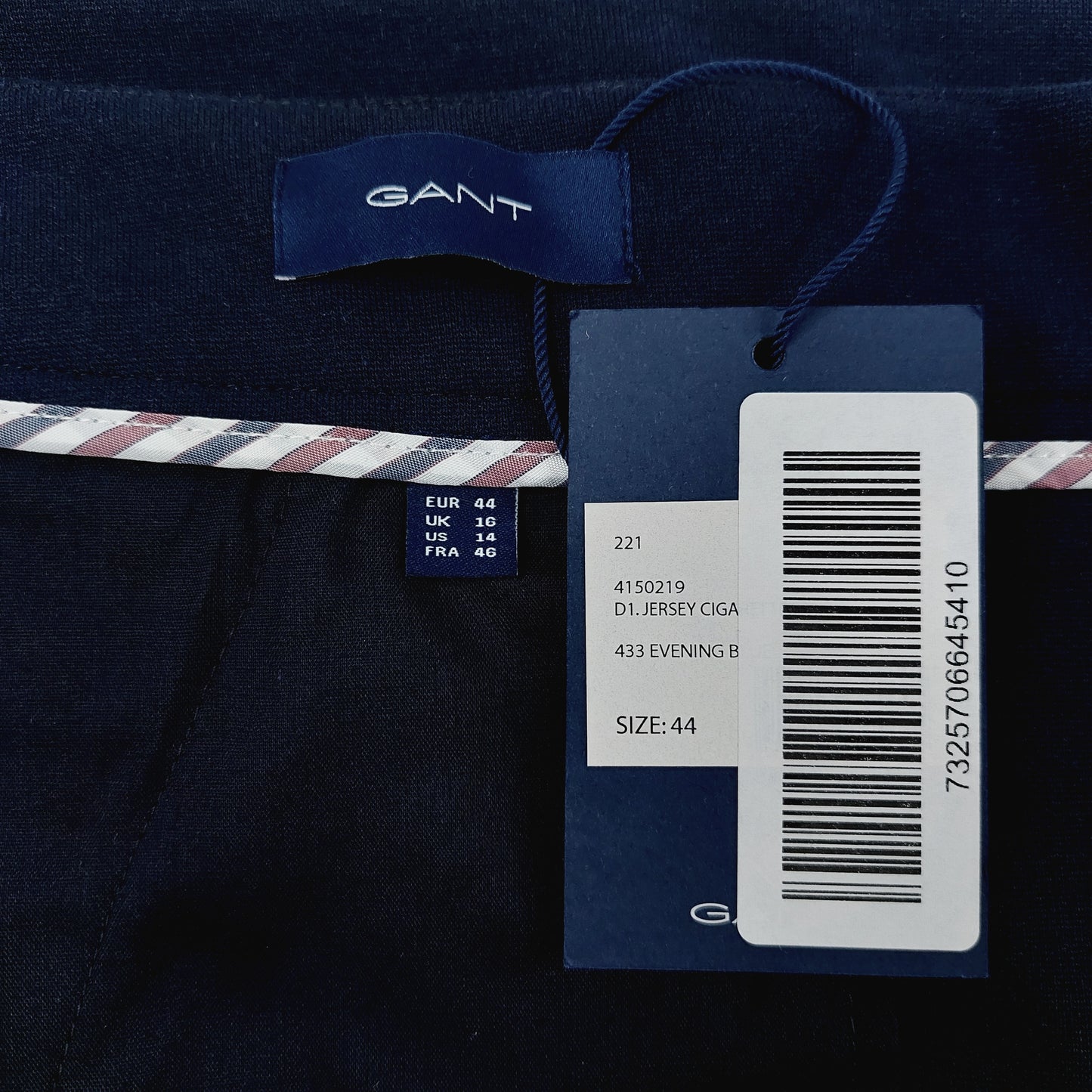 Gant Jersey Cigarette housut koko 44