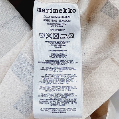 Marimekko Logo kangaskassi