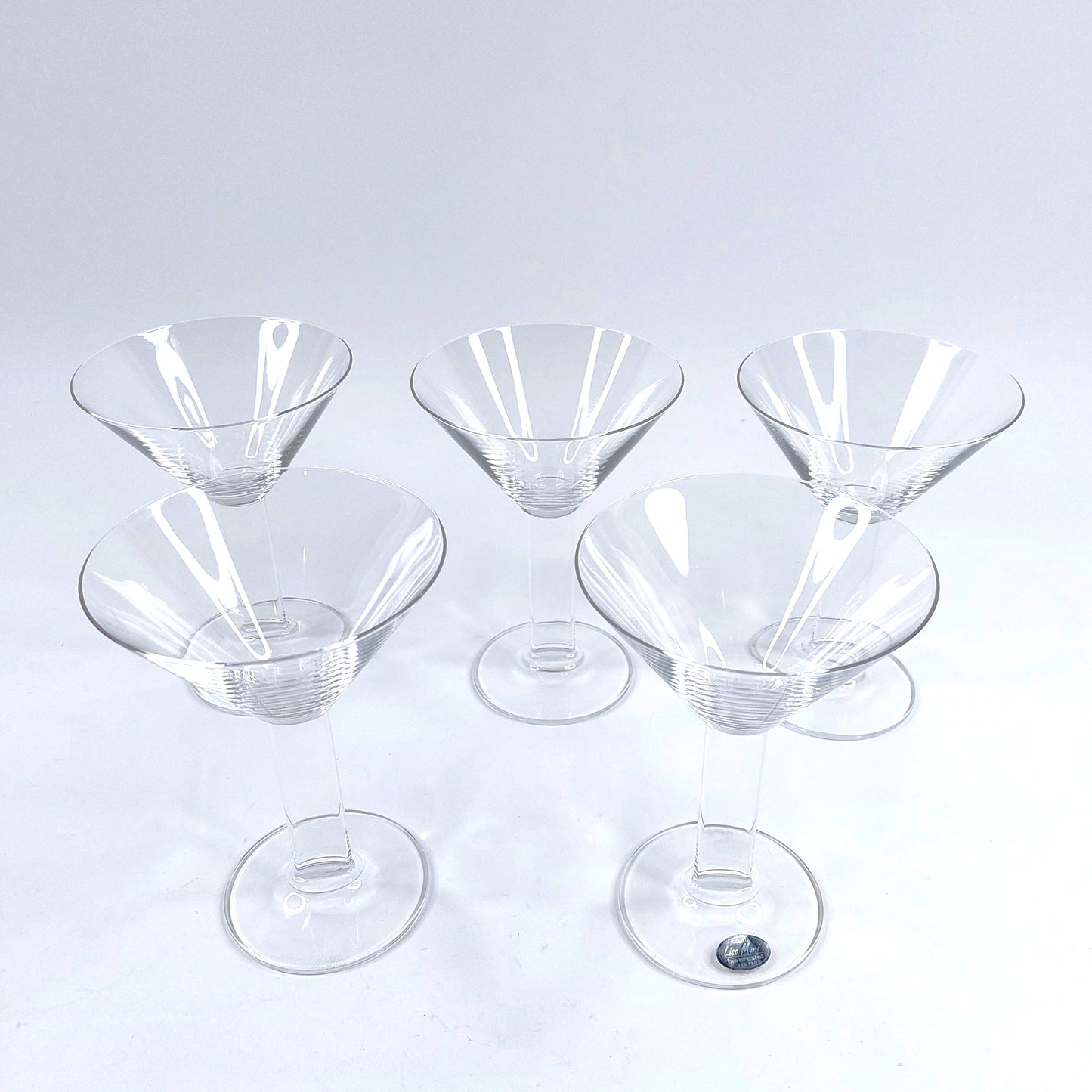 Lisa Mori Inn Crystal kristalli cocktail lasit 5 kpl