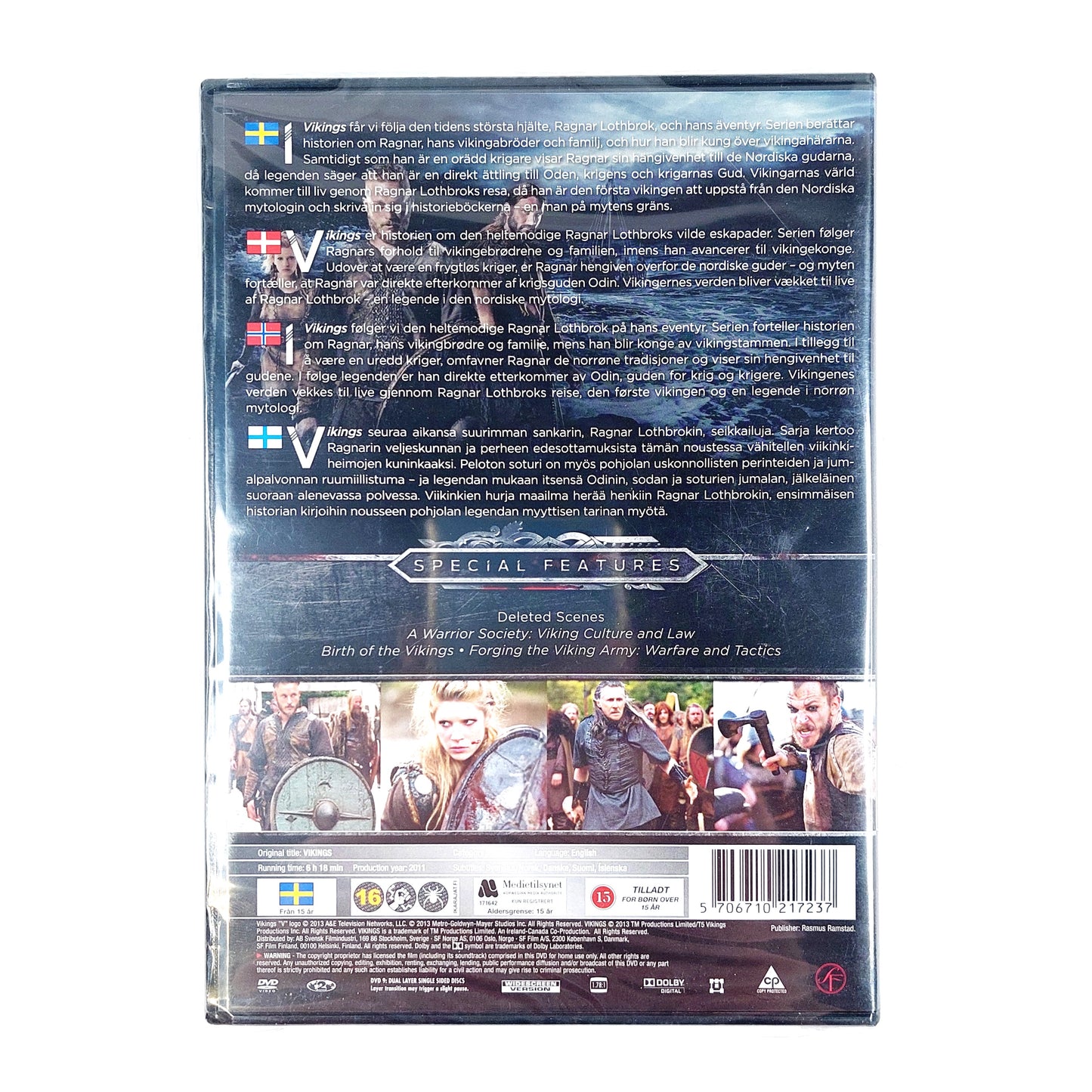 Vikings The complete first season DVD