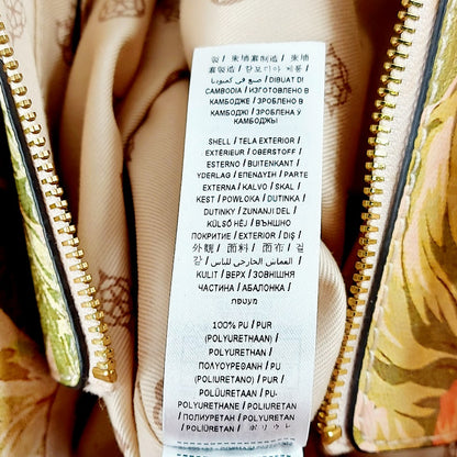 Guess - Nerina Noel Tote Peach Floral käsilaukku