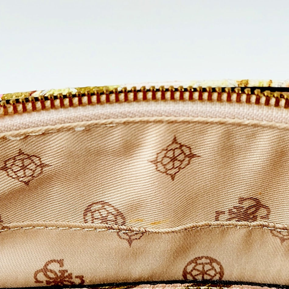 Guess - Nerina Noel Tote Peach Floral käsilaukku