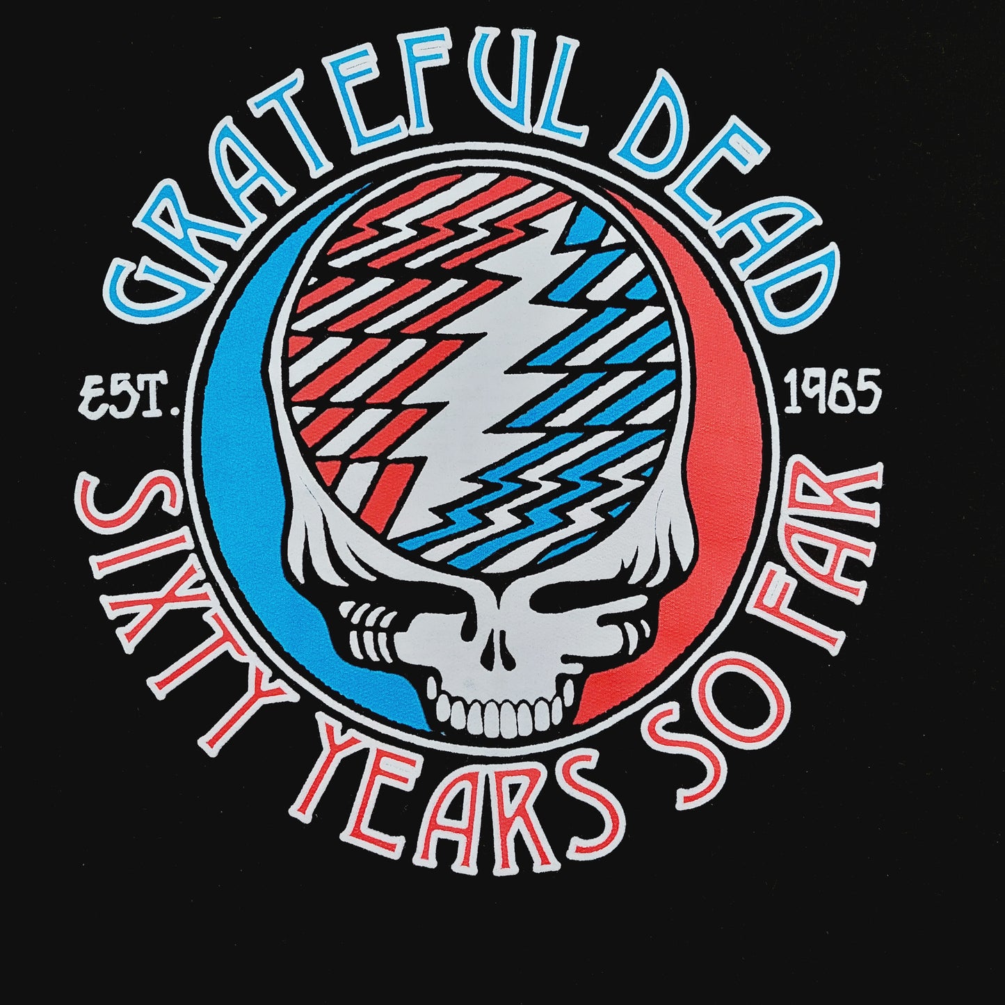 Grateful Dead Sixty Years So Far huppari koko M