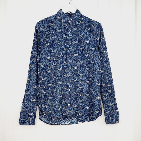 Riley Slim Fit kauluspaita koko M