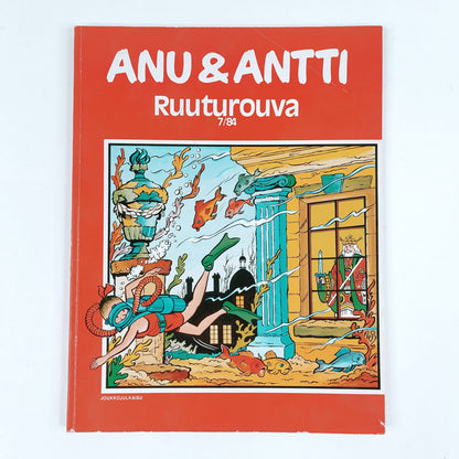 Anu & Antti sarjakuva albumit 6 kpl