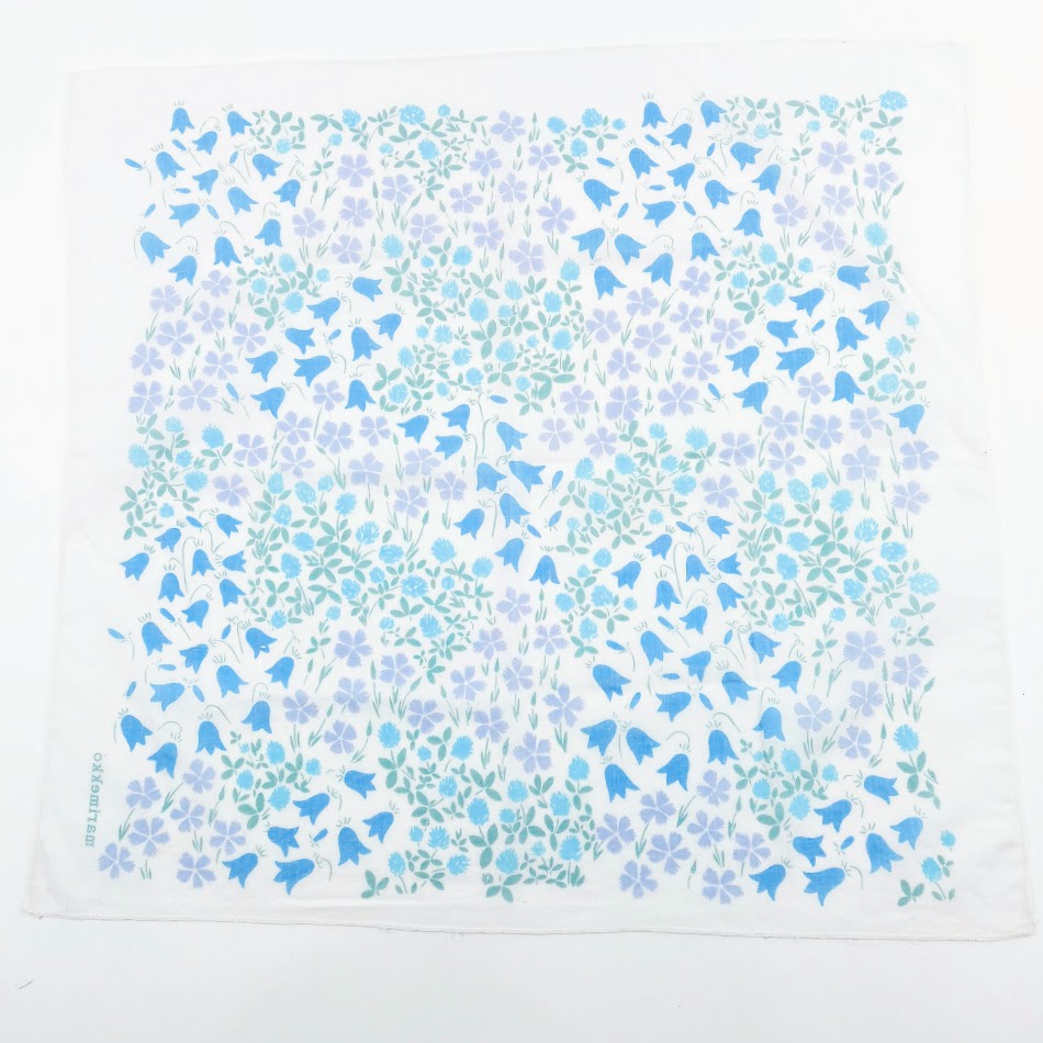 Marimekko vintage huivi 47x49 cm
