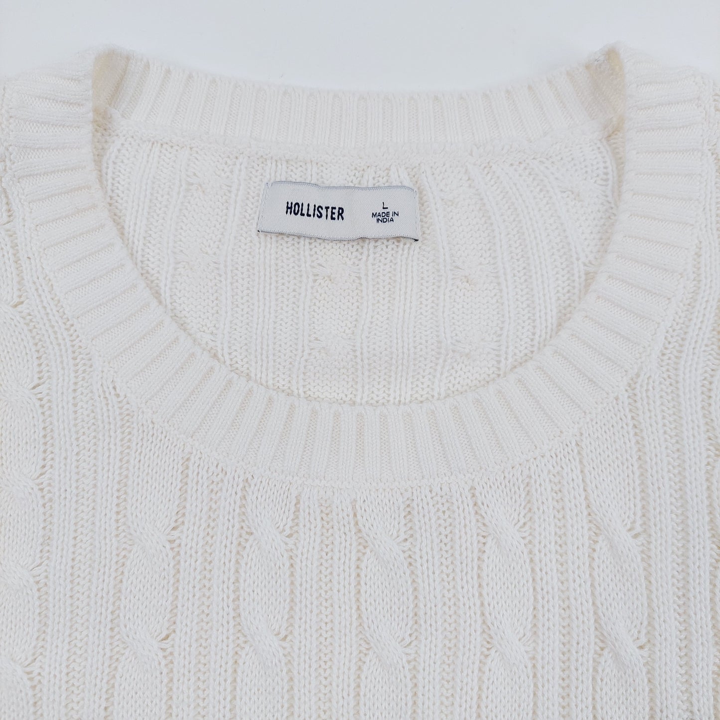 Hollister puuvillasekoiteneule koko L