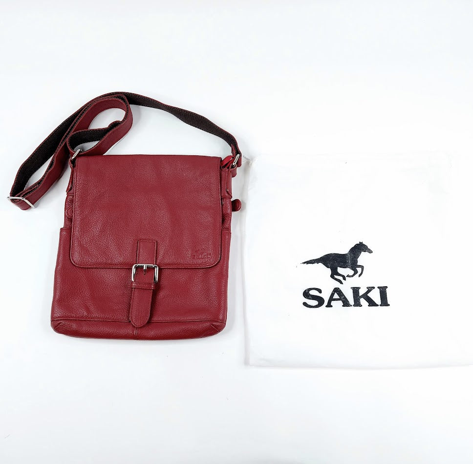 Saki nahka olkalaukku