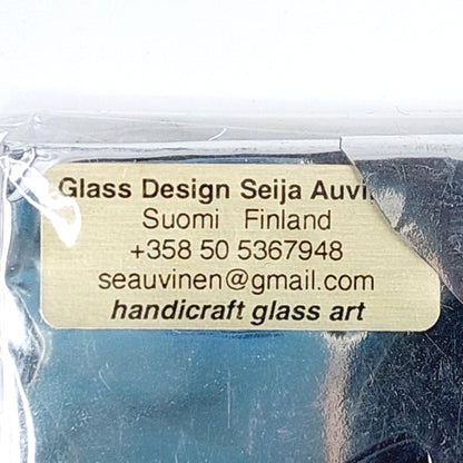 Glass Design Seija Auvinen Kissa lasikoriste