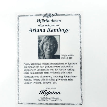 Produktion Kajutan Hjärtholmen tarjotin 33 cm