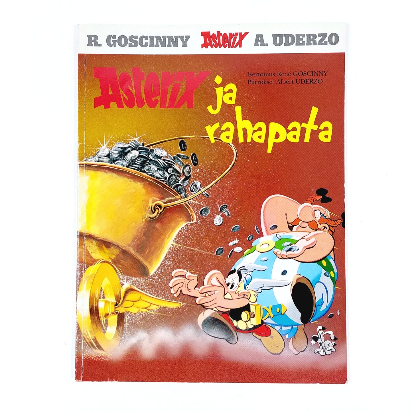 Asterix ja rahapata sarjakuva albumi