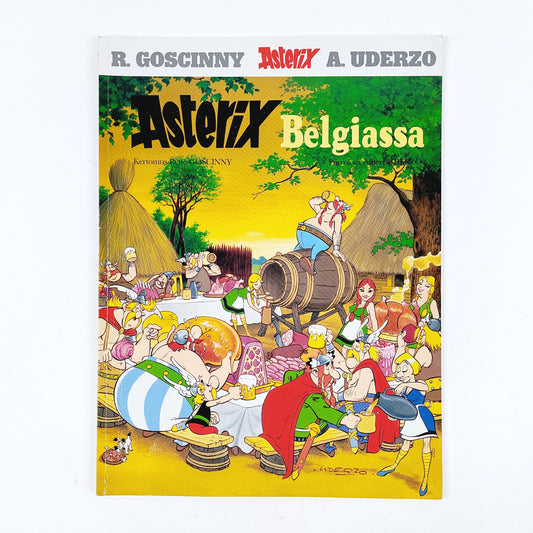 Asterix Belgiassa sarjakuva albumi