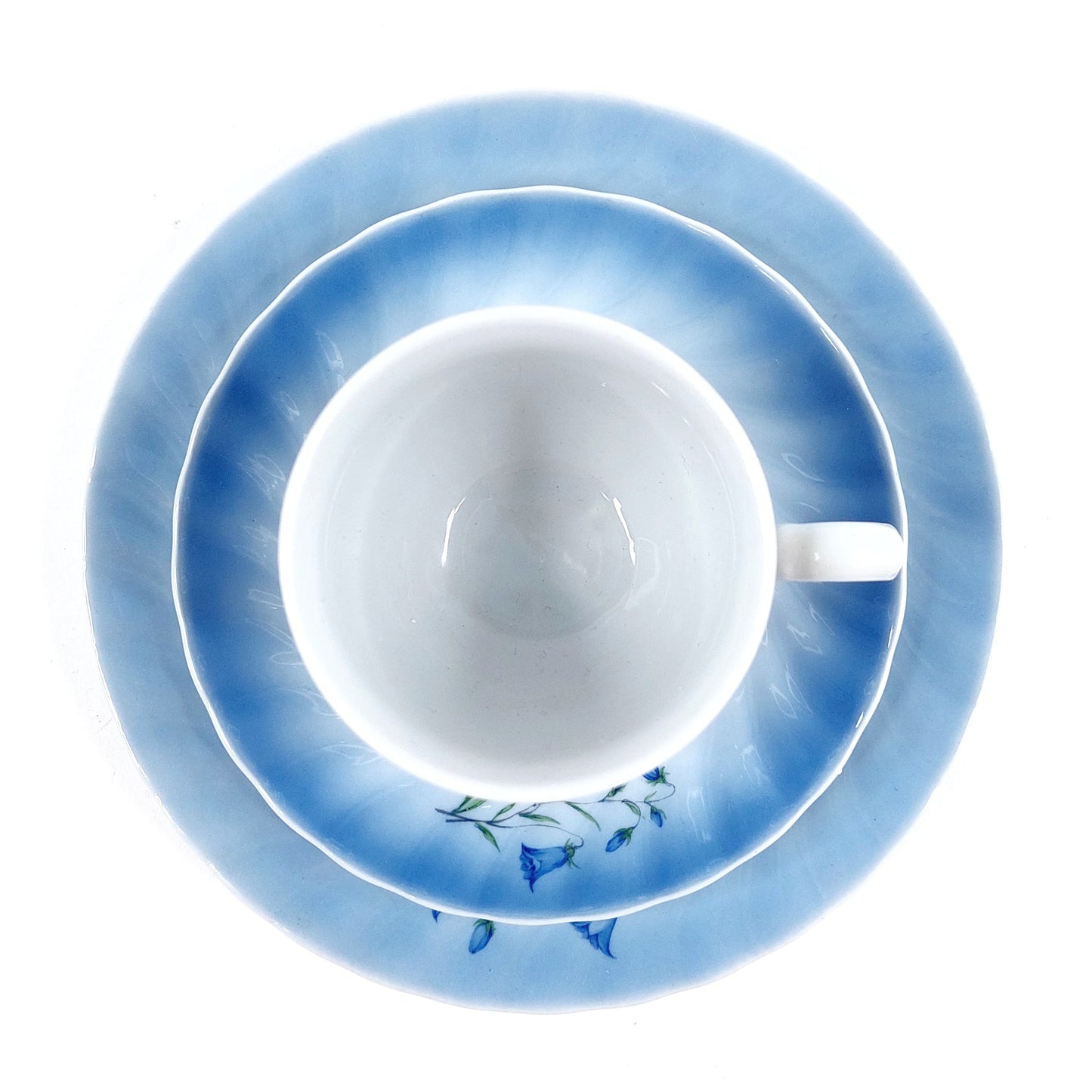 Christineholm porcelaine Apilanlehti Kissankellot kahvikuppisetti