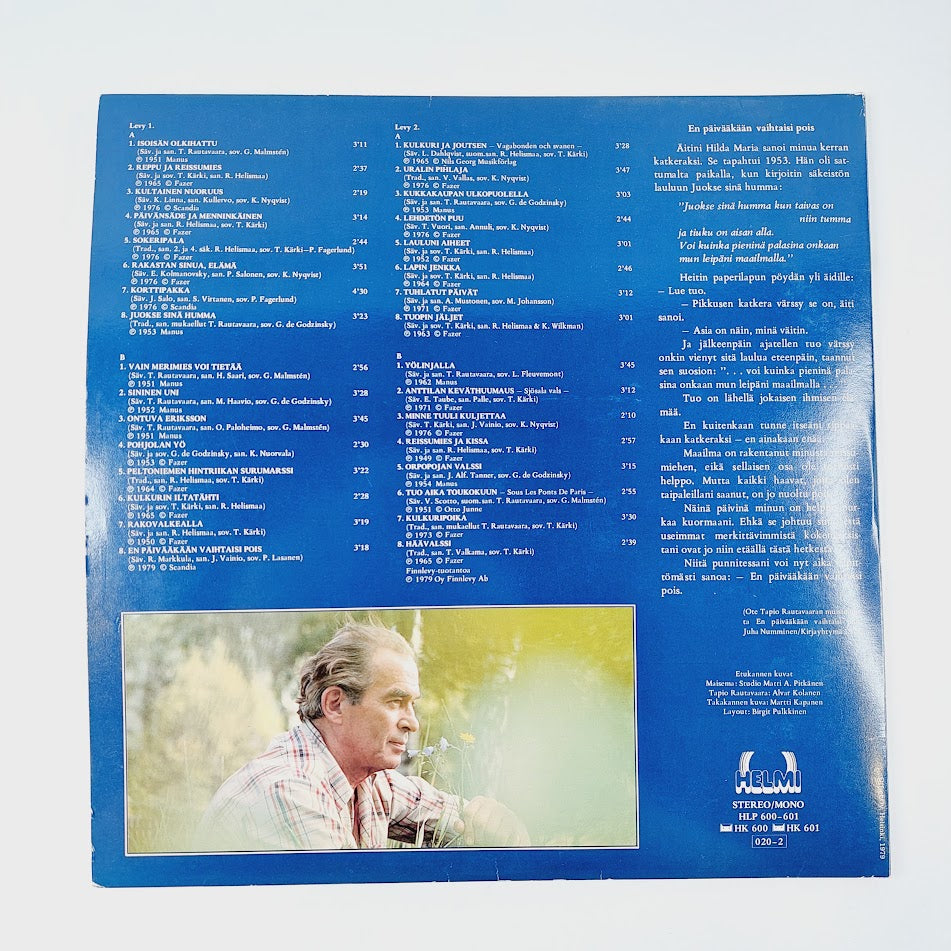 Tapio Rautavaara: Reissumiehen taival 2 LP