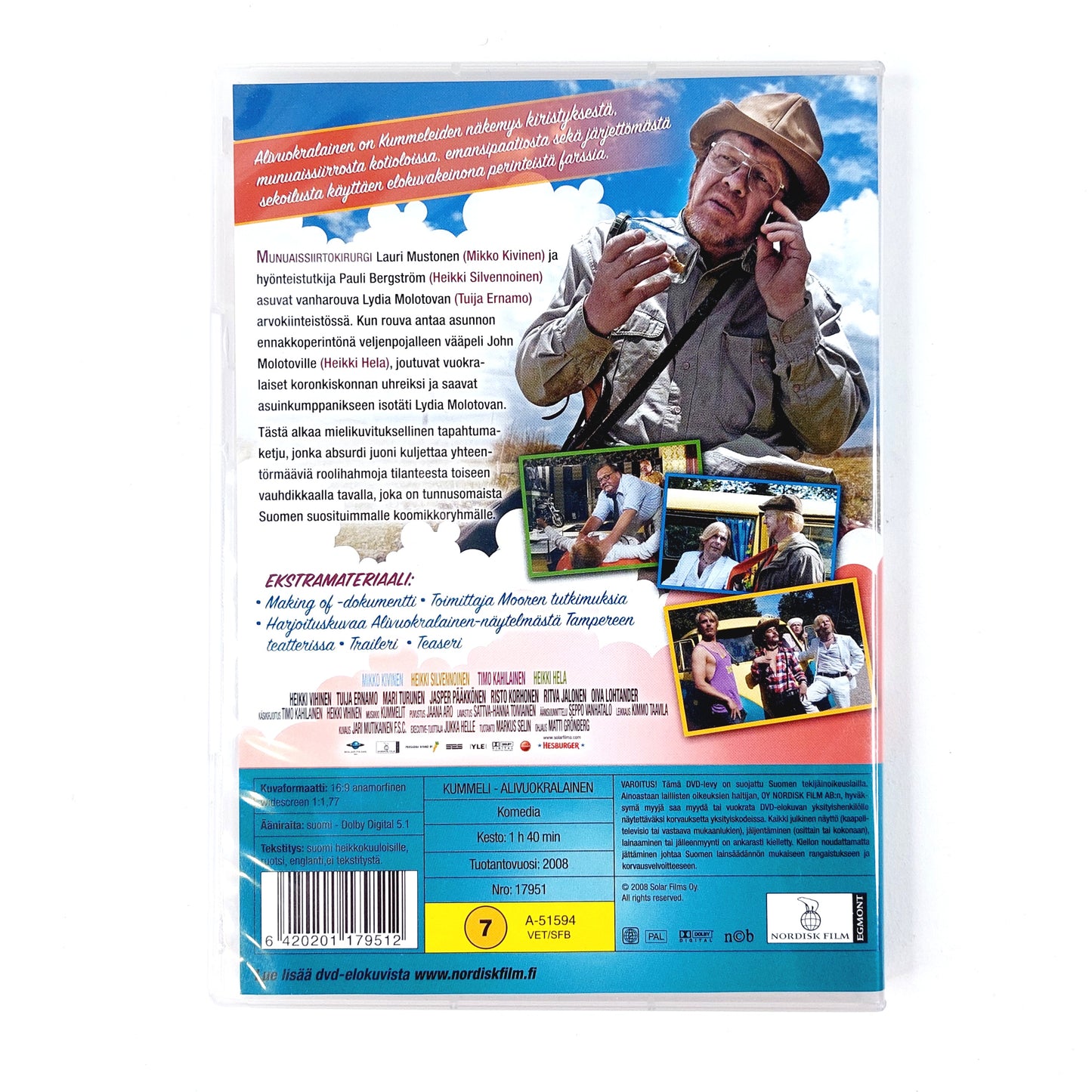 Kummeli Alivuokralainen DVD
