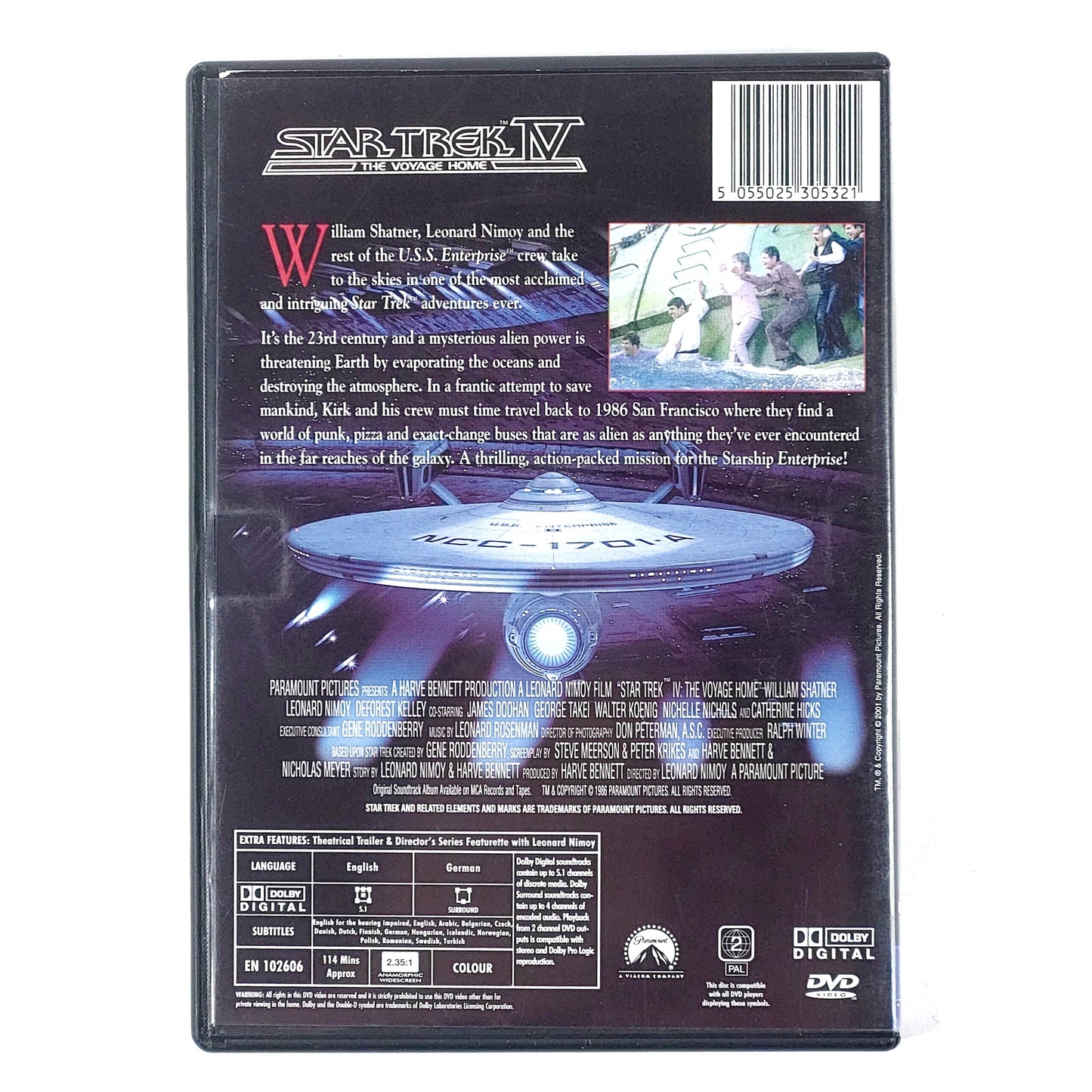 Star Trek IV -The Voyage Home DVD