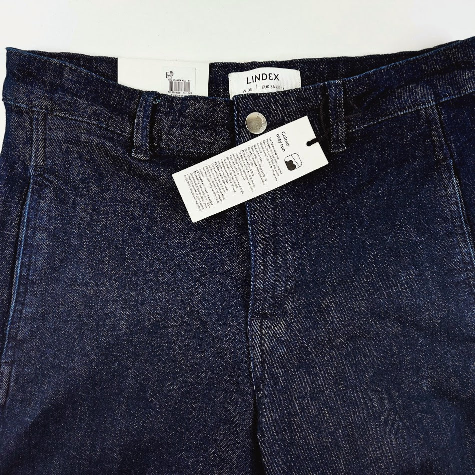 Lindex Wide Leg stretchfarkut koko 38