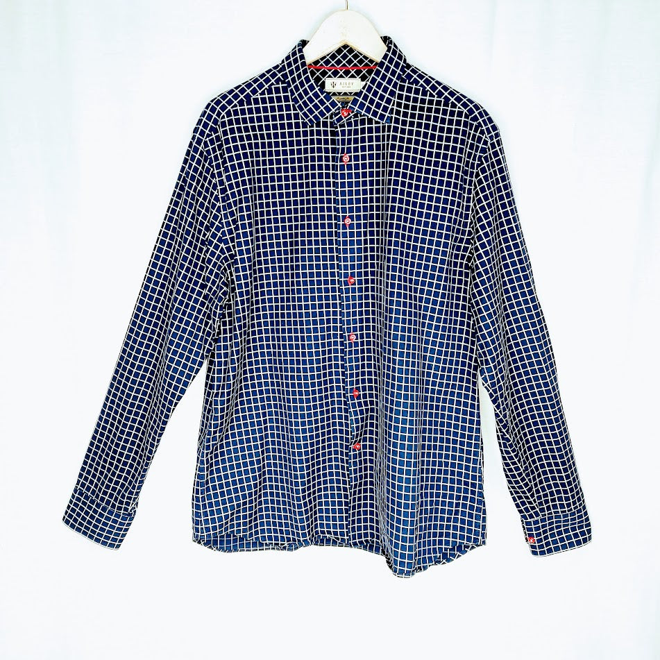 Riley Regular Fit kauluspaita koko XL