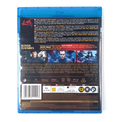 The Great Wall Blu-Ray