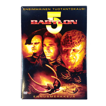 Babylon 5 -Ennusmerkkejä Ensimmäinen tuotantokausi DVD boxi