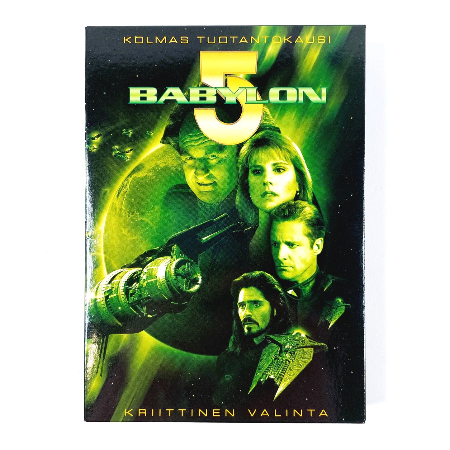 Babylon 5 -Kriittinen valinta Kolmas tuotantokausi DVD boxi