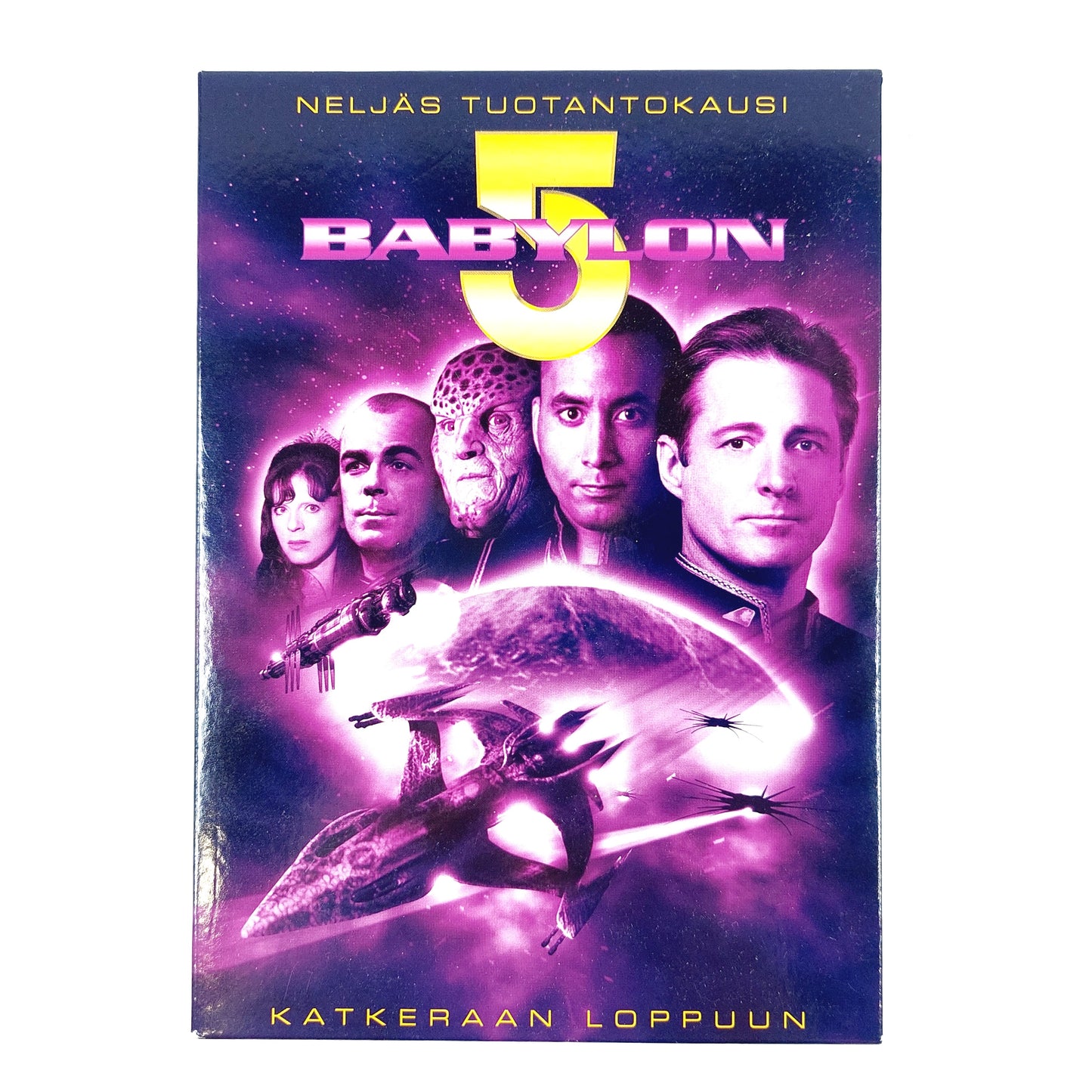 Babylon 5 -Katkeraan loppuun Neljäs tuotantokausi DVD boxi