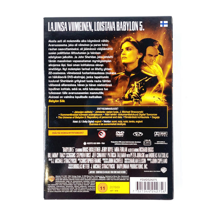 Babylon 5 -Tulipyörä Viides tuotantokausi DVD boxi