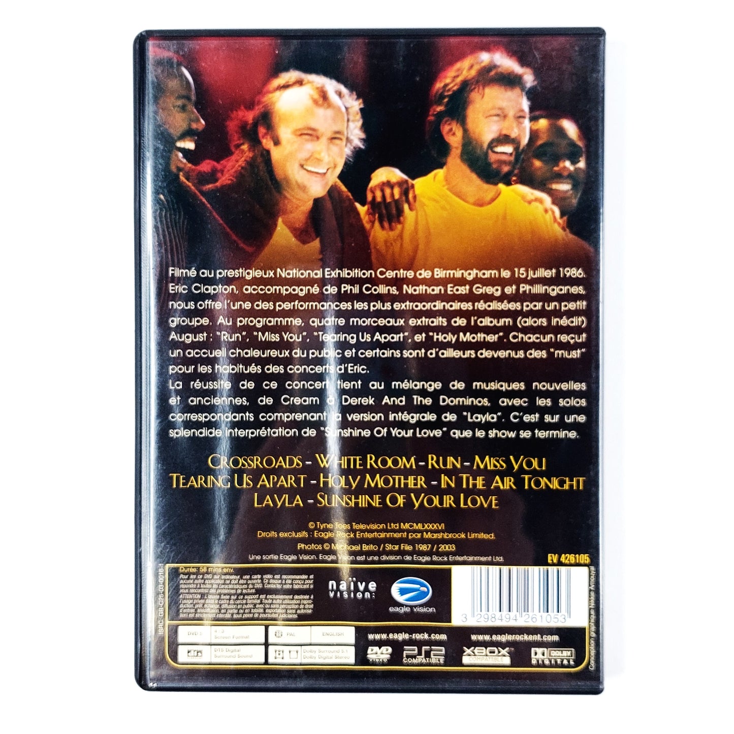 Eric Clapton & Friends Live 1986 DVD