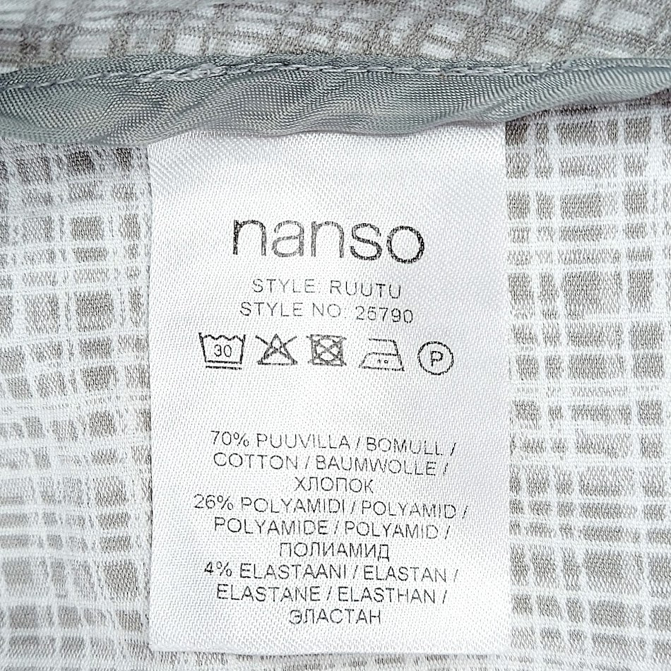 Nanso Ruutu housut koko 40