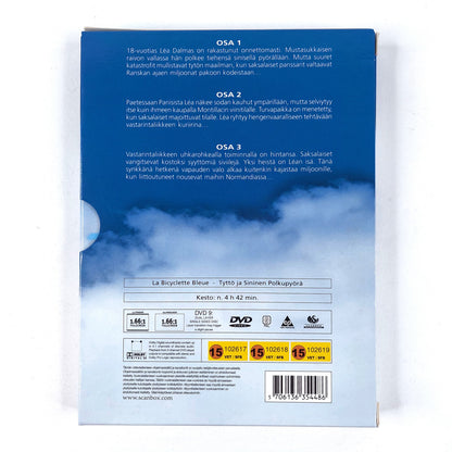 Tyttö ja Sininen Polkupyörä 3 DVD levyä