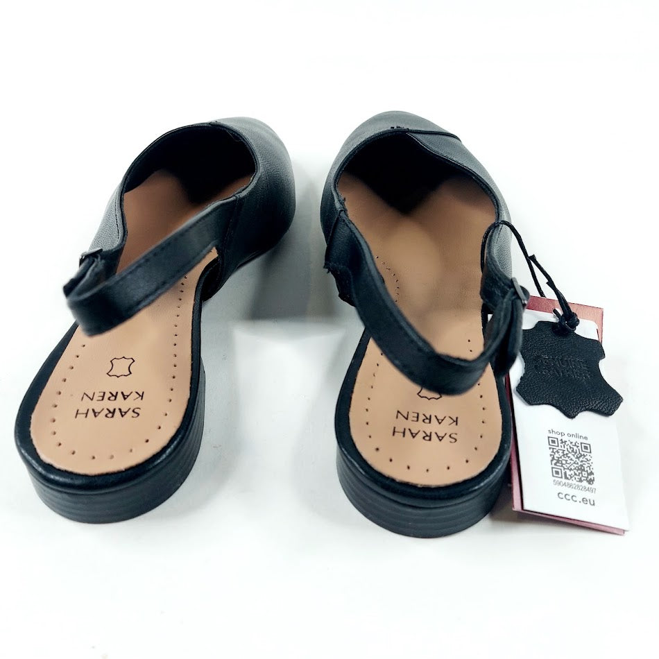 Sarah Karen Koletta nahkaiset slingback avokkaat koko 39