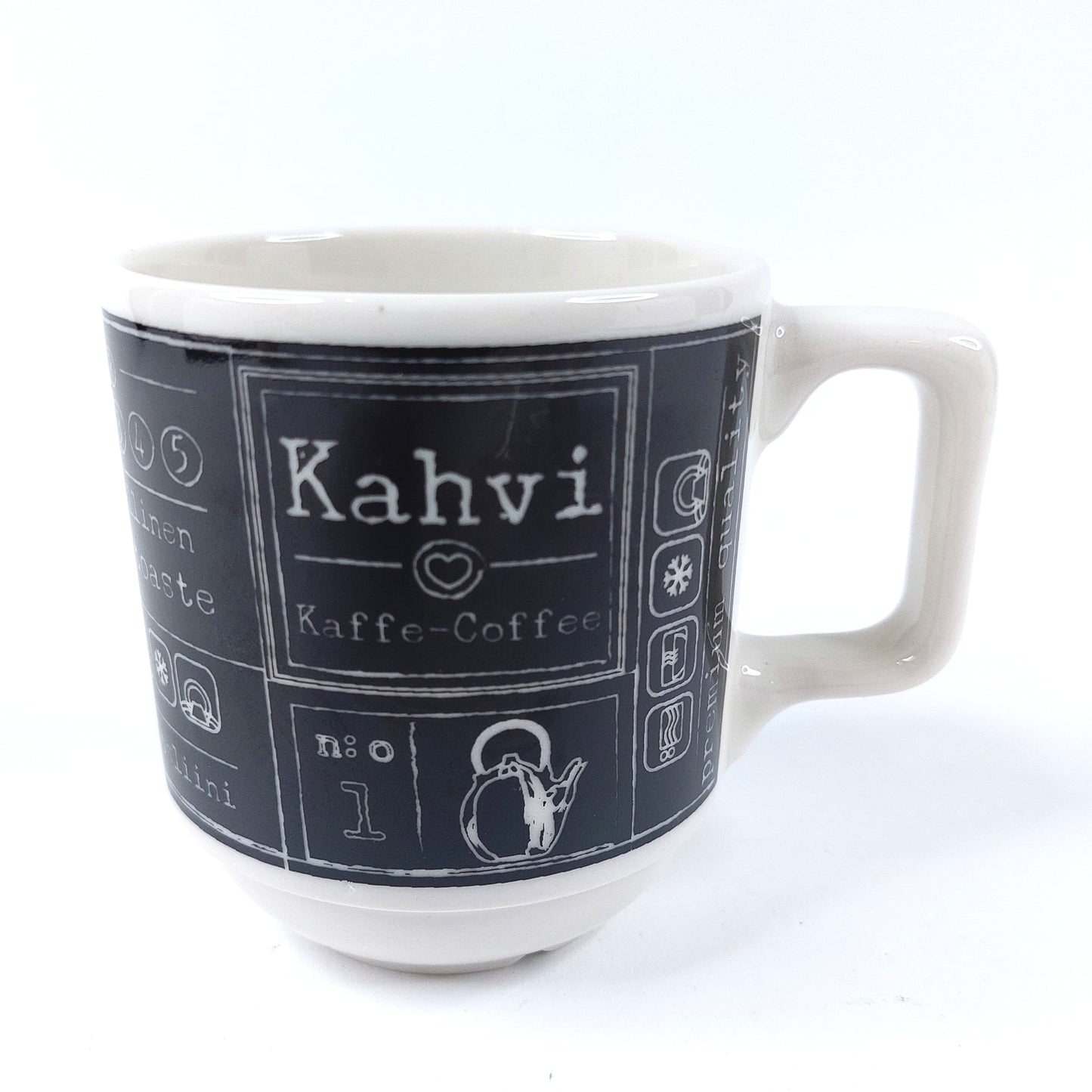 Kultakeramiikka kahvimuki