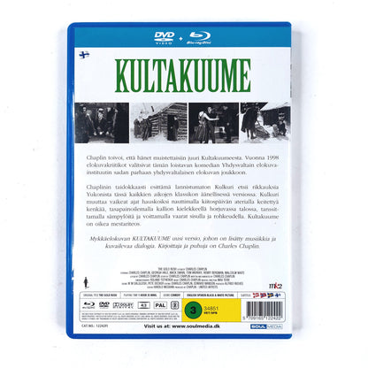 Charlie Chaplin -Kultakuume DVD + Blu-ray