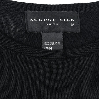 August Silk Knits silkkineulepusero koko M