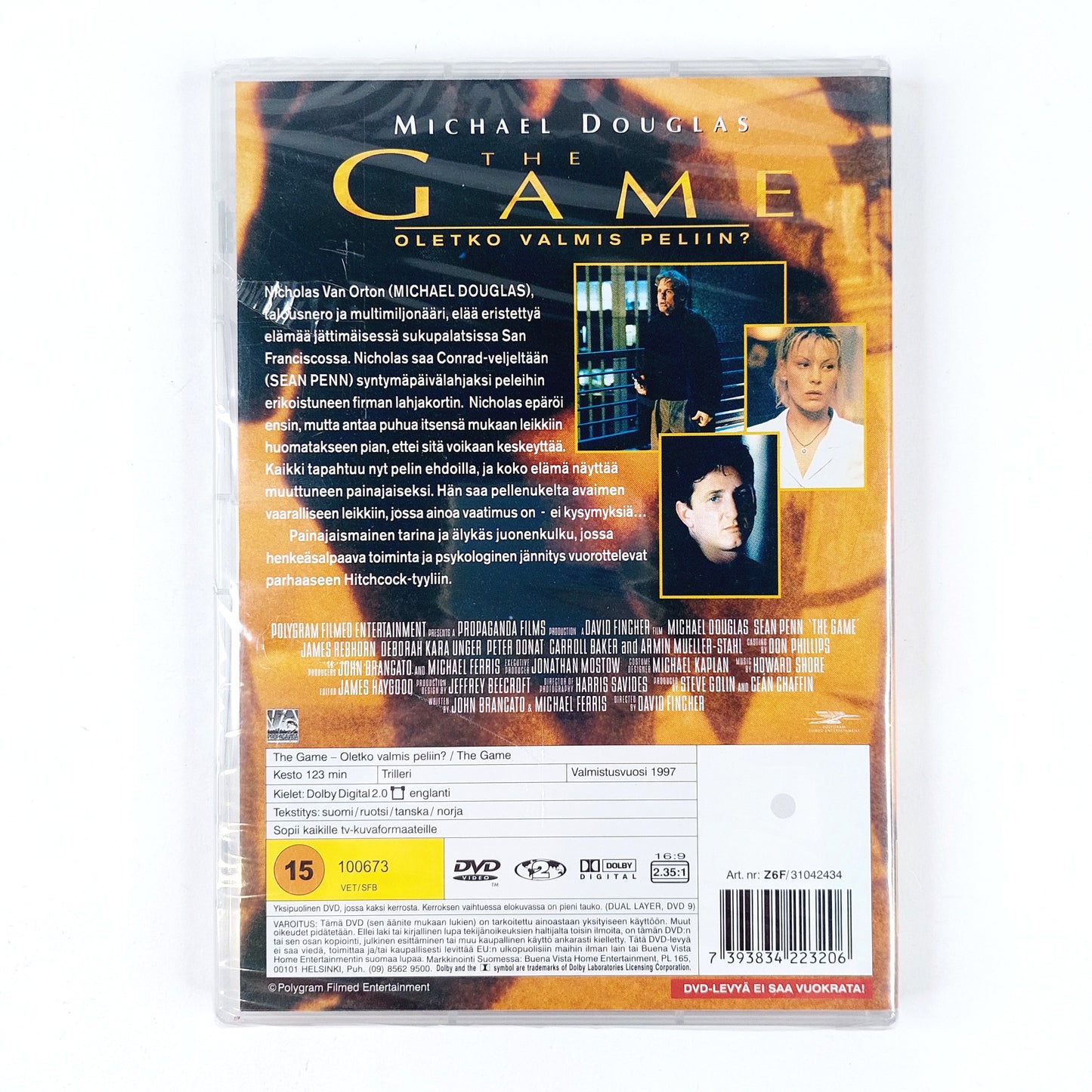 The Game -Oletko valmis peliin? DVD