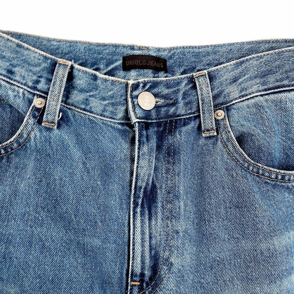 Uniqlo Jeans Wide Straight farkut koko M