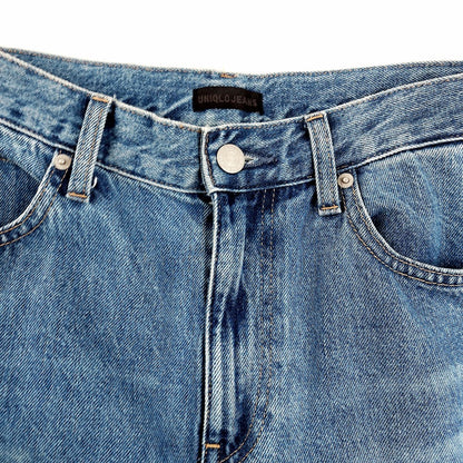 Uniqlo Jeans Wide Straight farkut koko M