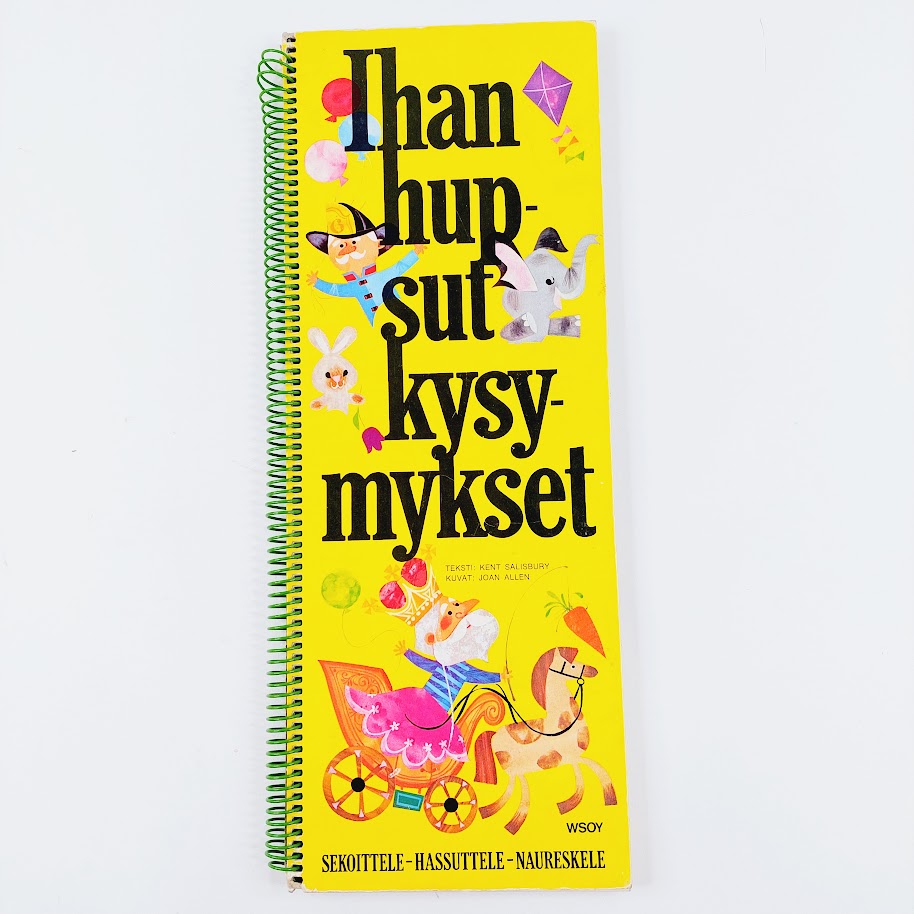 Kent Salisbury : Ihan hupsut kysymykset